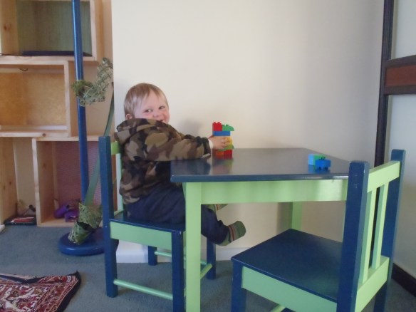 MILO WITH NEW TABLE