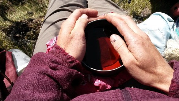 And enjoyed a restorative cup of tea!