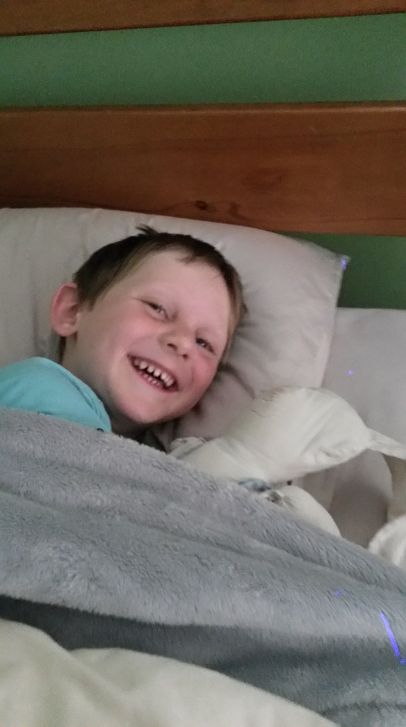 It's bed time, and boy was I read for it. I wanted a quick end to a sh**y day. Just as I was leaving his room, Milo goes "Mom, when are we going to move houses?"